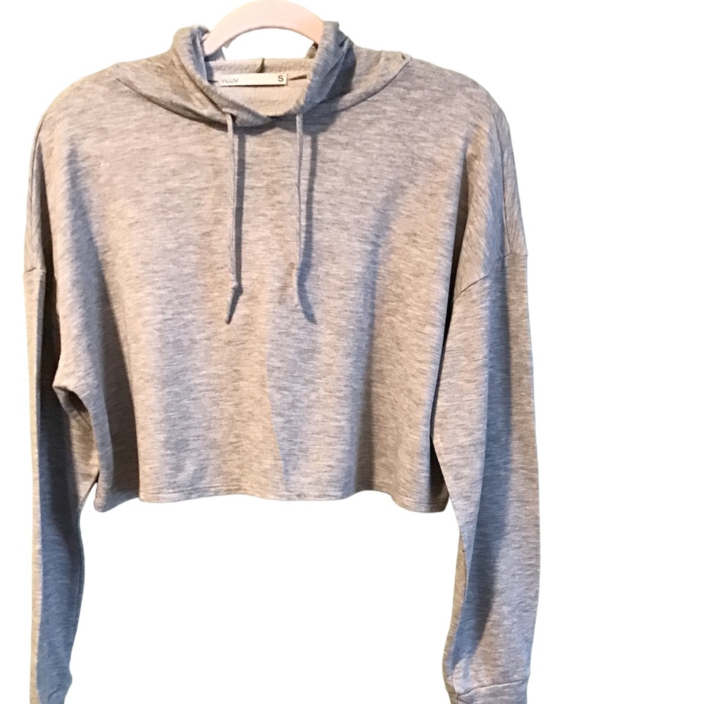 InLuv Cropped Hoodie Size S Preowned